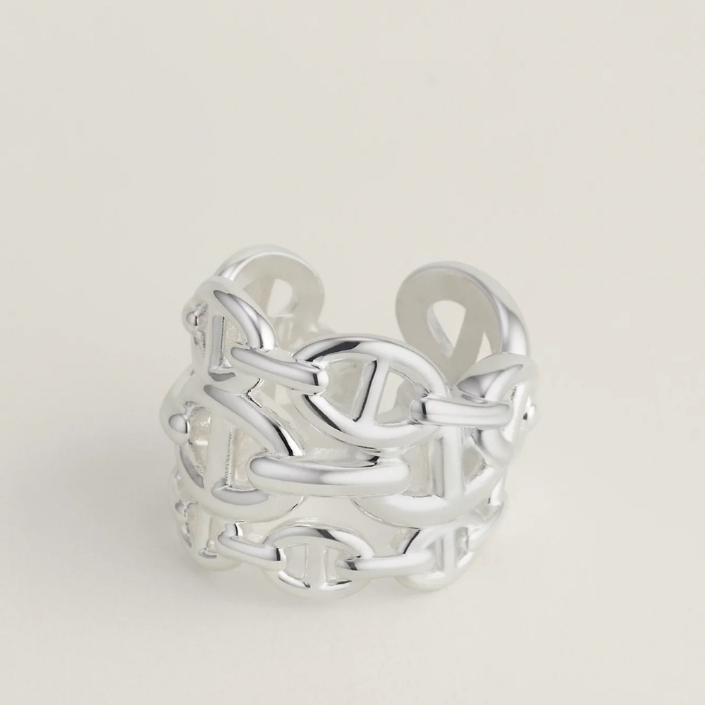 Chaine d'ancre Enchainee ring - Picture 2 of 4